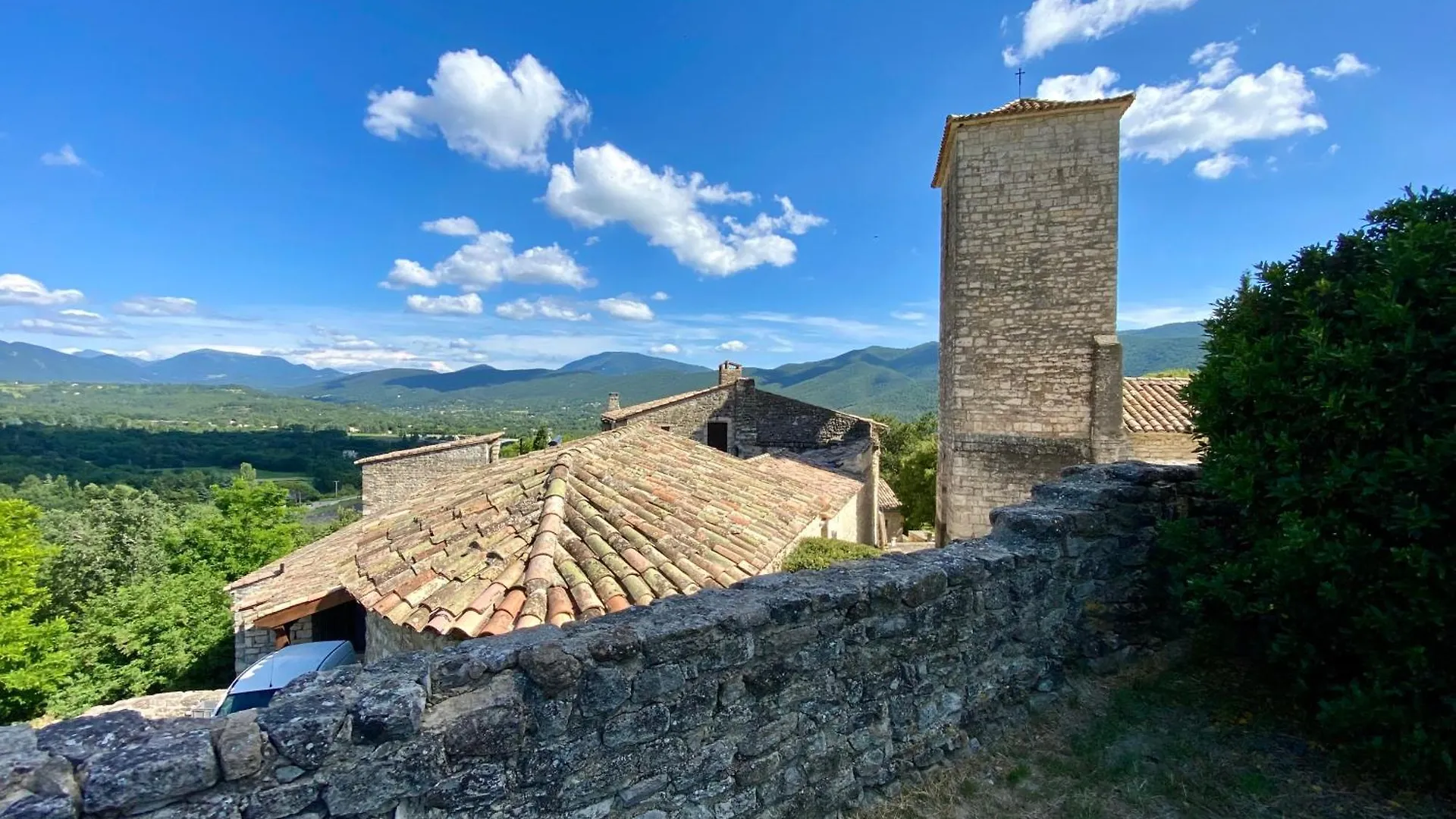 Apartment Mont-Ventoux, Provence, Appartement Avec Vue Panoramique Et Piscine Mollans-sur-Ouveze